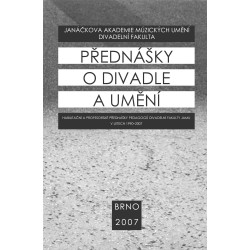 Přednášky o divadle a umění
