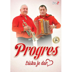 Progres - Láska je dar - CD + DVD