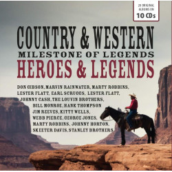 Country & Western Heroes - kolekce 10 CD