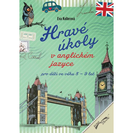Hravé úkoly v anglickém jazyce pro děti ve věku 8-9 let