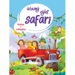Úžasný výlet safari - Nalep i nálepky!
