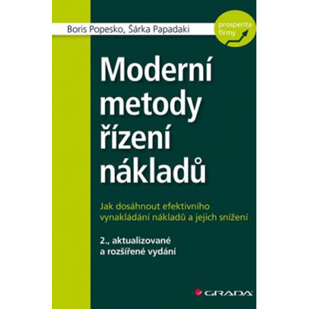 Moderní metody řízení nákladů - 2.vydání