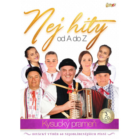 Kysucký prameň - Nej hity A-Z - 3 CD