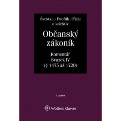 Občanský zákoník (zák. č. 89/2012 Sb.). Komentář, IV. svazek (dědické právo)