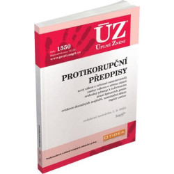 ÚZ 1550 Protikorupční předpisy