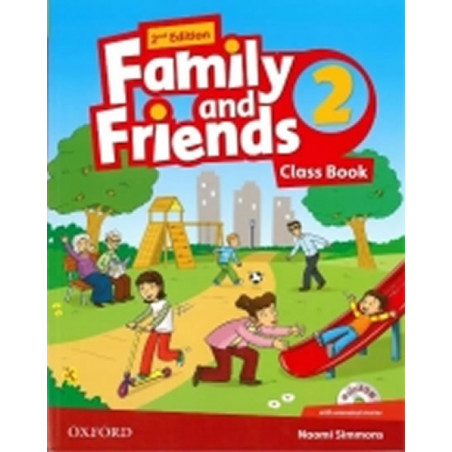 Family and Friends 2nd Edition 2 Course Book with MultiROM Pack