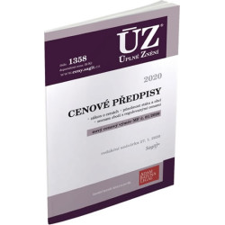 ÚZ 1358 Cenové předpisy
