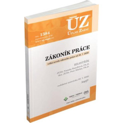 ÚZ 1384 Zákoník práce, rejstřík