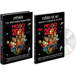 Fešáci 55 let - Zpěvník + DVD
