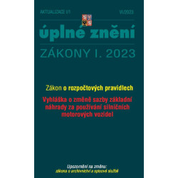 Aktualizace I/1 2023 Úplné znění Zákony