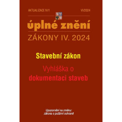 Aktualizace IV/1 2024 Stavební zákon, Vyhláška o dokumentaci staveb