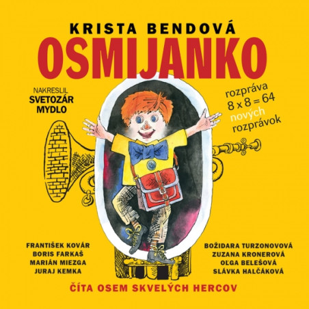 Osmijanko rozpráva 8x864 rozprávok - CD