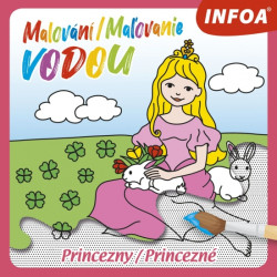 Malování / Maľovanie vodou – Princezny