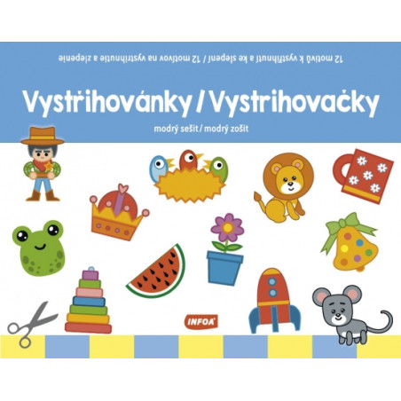 Vystřihovánky - modrý sešit (CZ/SK vydanie)