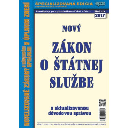 Nový Zákon o štátnej službe