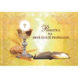 Pamiatka na prvé sväté prijímanie