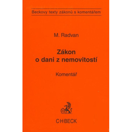 Zákon o dani z nemovitosti. Komentář