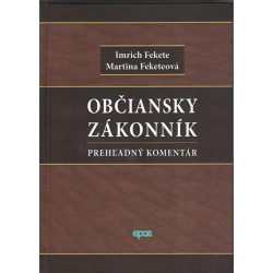Občiansky zákonník - Prehľadný komentár