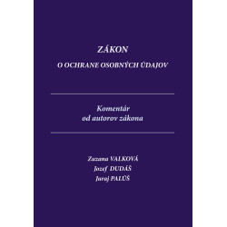 Zákon o ochrane osobných údajov, komentár