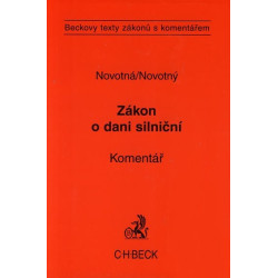 Zákon o dani silniční. Komentář