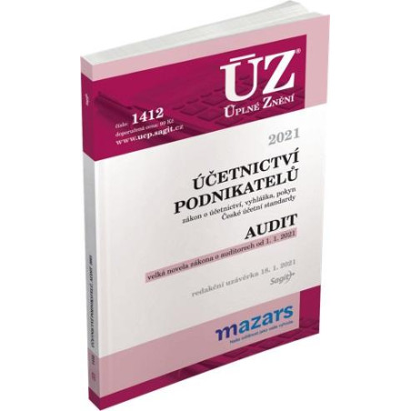 ÚZ 1412 Účetnictví podnikatelů
