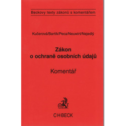 Zákon o ochraně osobních údajů. Komentář