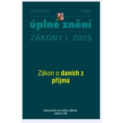 Aktualizace I/2 2025 - Daně z příjmů