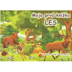 Moja prvá knižka - Les - tvorivá maľovanka pre najmenších