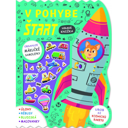 V pohybe ŠTART - Hravá knižka