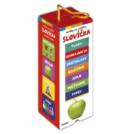 Knižky vo vežičke – Slovíčka, 2. vydanie