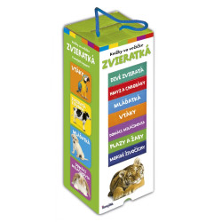 Knižky vo vežičke – Zvieratká, 2. vydanie