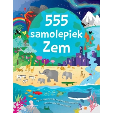 555 samolepiek - Zem