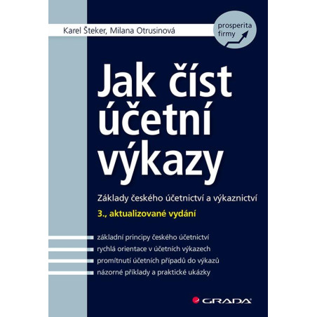 Jak číst účetní výkazy - Základy českého účetnictví a výkaznictví