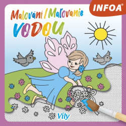 Malování vodou - Víly / Maľovanie vodou - Víly