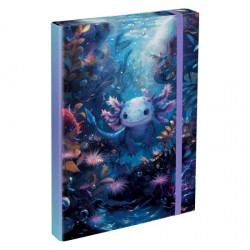 BAAGL Dosky na školské zošity A4 Axolotl