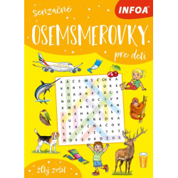 Senzačné osemsmerovky pre deti - Žľtý zošit