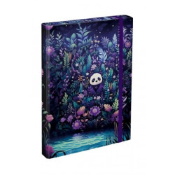 BAAGL Dosky na školské zošity A4 Jungle Panda
