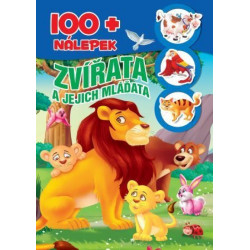 Zvířata a jejich mláďata - 100+nálepek