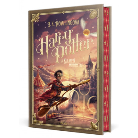Harry Potter 1: Harry Potter a Kameň mudrcov, 6., revidované vydanie (farebná oriezka)
