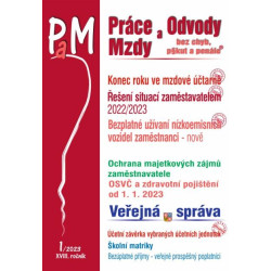 PaM 1/2023 Povinnosti mzdové účetní na konci roku