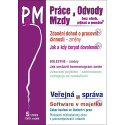 PaM 5/2023 Práce, odvody a mzdy bez chyb, pokut a penále - Zdanění dohod o pracovní činnosti - změny
