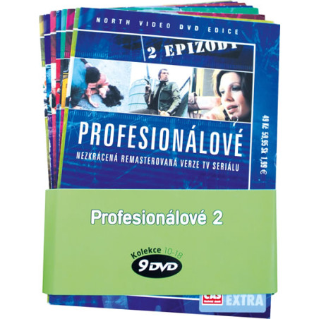 Profesionálové 2. - kolekce 9 DVD