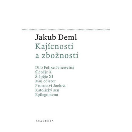 Kajícnosti a zbožnosti