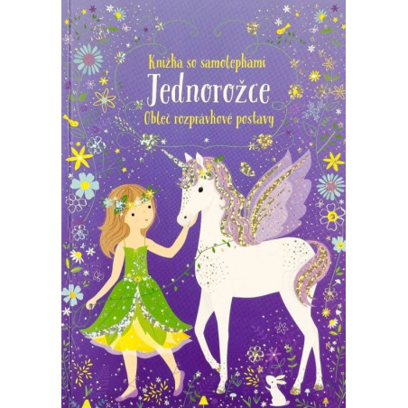Jednorožce - Knižka so samolepkami