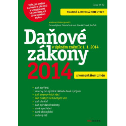Daňové zákony 2014