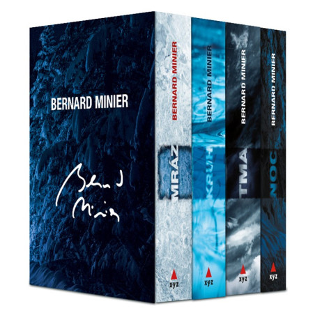 4 x Bernard Minier - box Mráz, Kruh, Tma, Noc