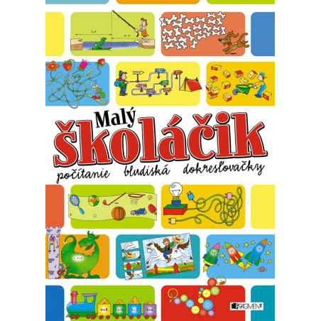 Malý školáčik - počítanie, bludiská, dokresľovačky