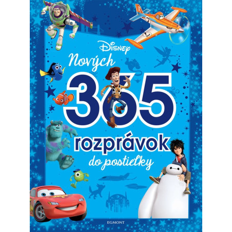 Disney Pixar - Nových 365 rozprávok do postieľky
