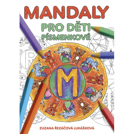 Mandaly pro děti - písmenkové
