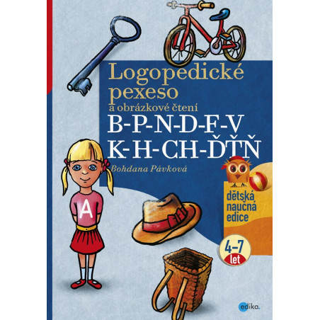 Logopedické pexeso a obrázkové čtení B-P-N-D-F-V-K-H-CH-ĎŤŇ